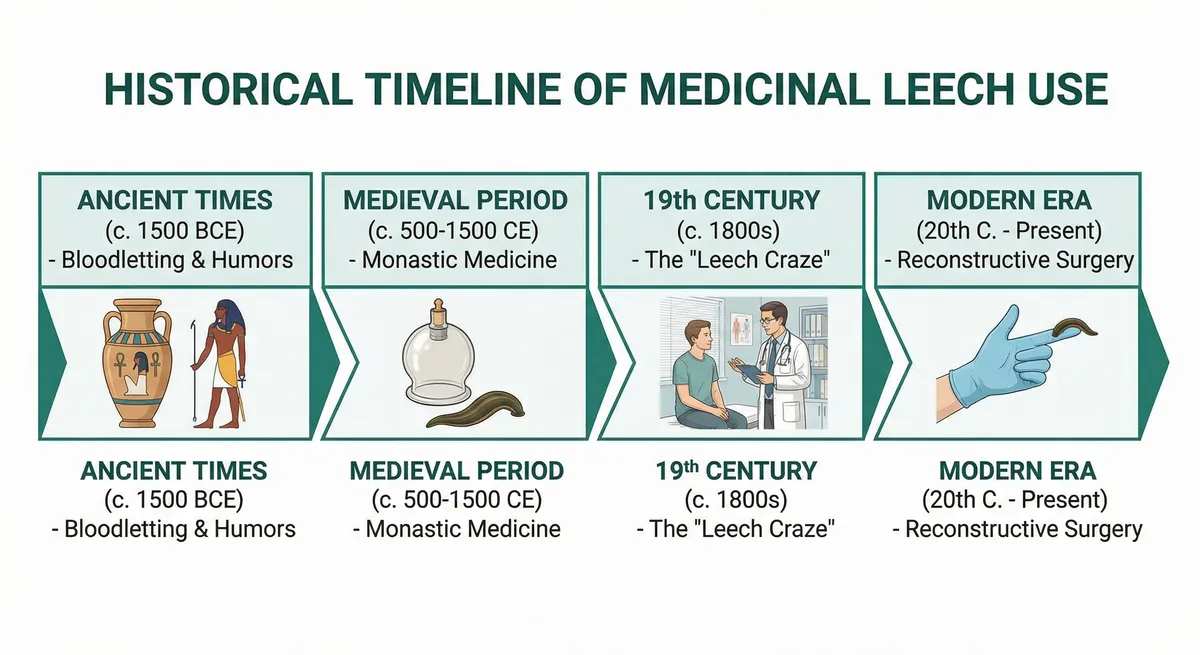 Background image for History of Medicinal Leech Therapy